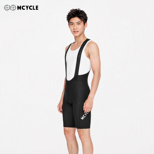Mcycle Men's High‑Compression Road Cycling Bib Shorts MK109