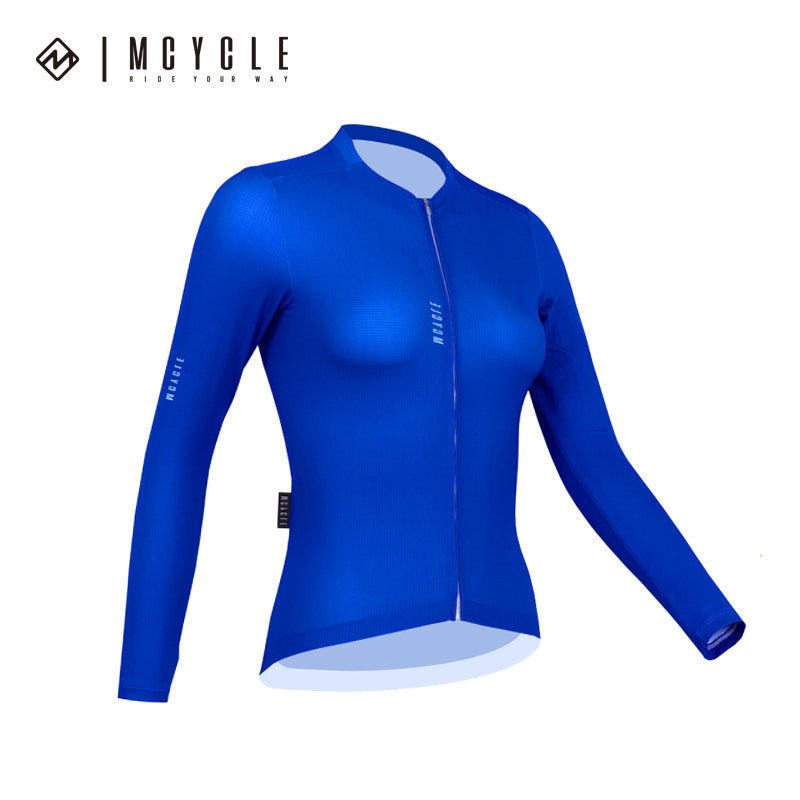 Load image into Gallery viewer, Mcycle Women&#39;s Cycling Jersey Long Sleeve MY094
