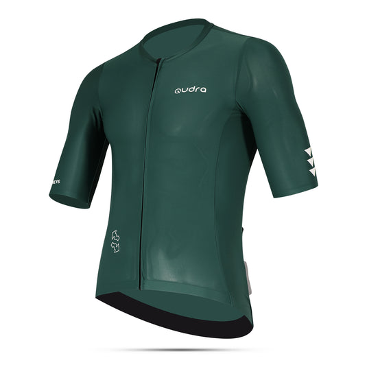 Qudra Pro Solid Cycling Jersey Unisex