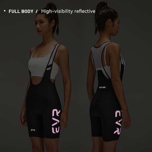 EVR Women’s Pro Cycling Bib Shorts – KX-2428 (Powered by Elastic Interface®)