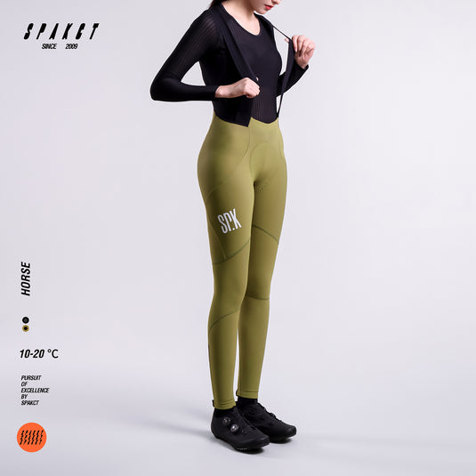 Spakct Junma Women's Fleece-lined Cycling Bib Tights  10-20℃ YC222011