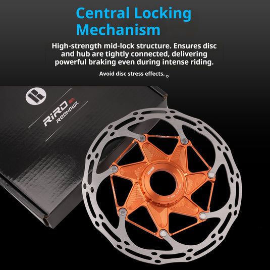 Riro DBR41 Disc Brake CNC Ice Rotor Center Lock