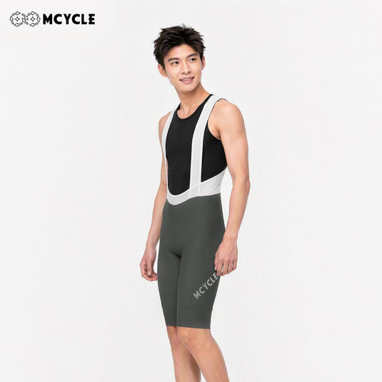 Mcycle Men's High‑Compression Road Cycling Bib Shorts MK109