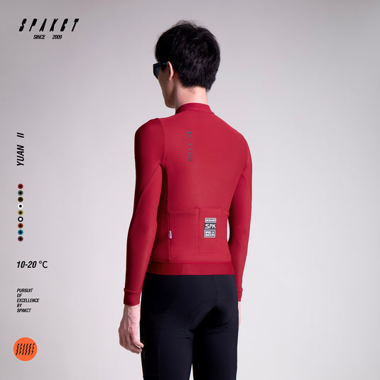Spakct Far II Men's Fleece Long-sleeve Cycling Jacket 10-20℃ YB212013