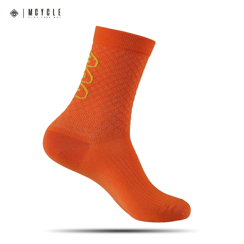 Load image into Gallery viewer, MCYCLE Unisex High-Elastic Athletic Knitted Cycling Socks - MP059 Dopamine Series
