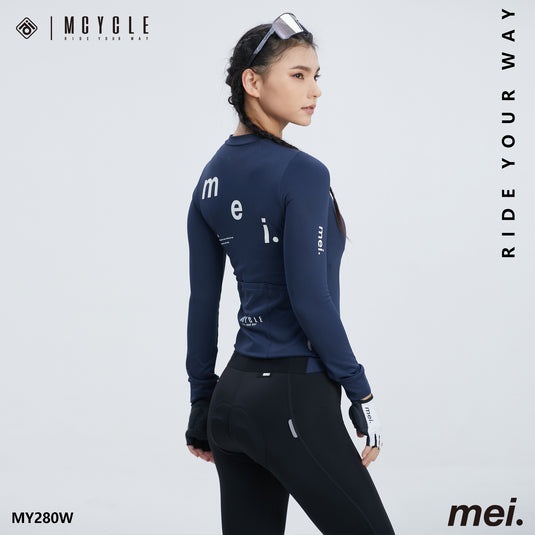 Mcycle Women's Thermal Long Sleeve Jersey 8-18℃ MY253W