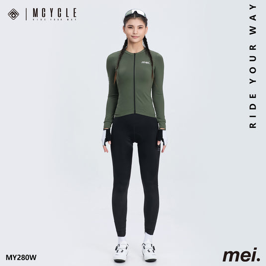Mcycle Women's Thermal Long Sleeve Jersey 8-18℃ MY253W