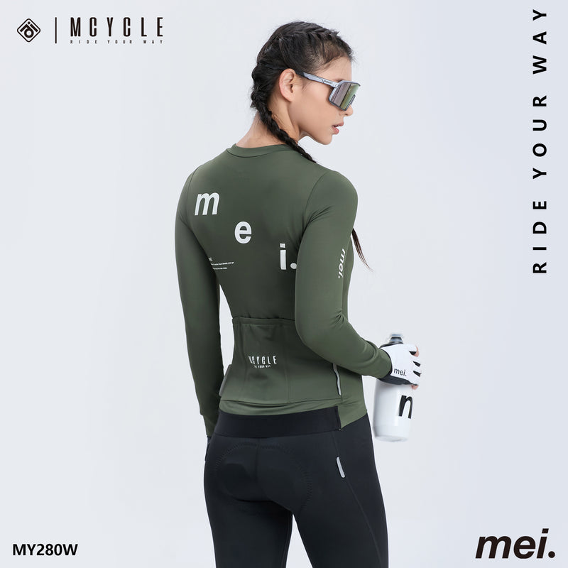 Load image into Gallery viewer, Mcycle Women's Thermal Long Sleeve Jersey 8-18℃ MY253W
