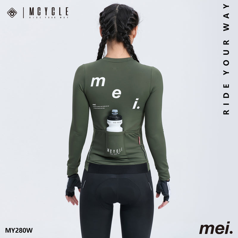 Load image into Gallery viewer, Mcycle Women's Thermal Long Sleeve Jersey 8-18℃ MY253W

