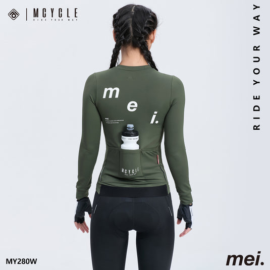 Mcycle Women's Thermal Long Sleeve Jersey 8-18℃ MY253W
