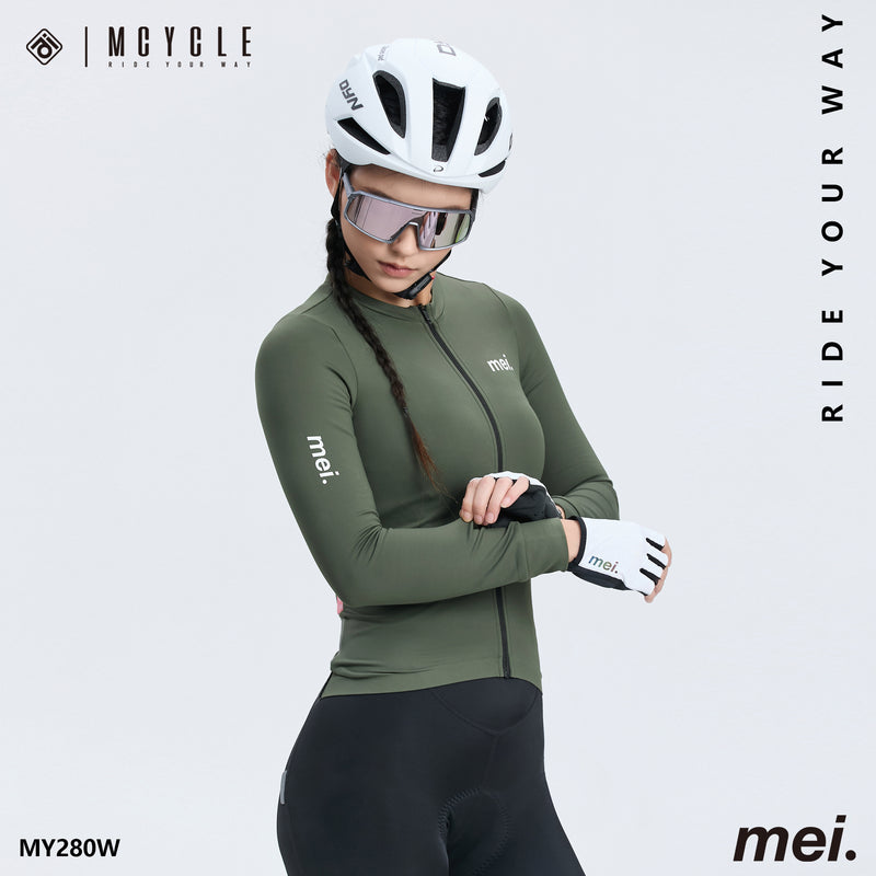 Load image into Gallery viewer, Mcycle Women's Thermal Long Sleeve Jersey 8-18℃ MY253W
