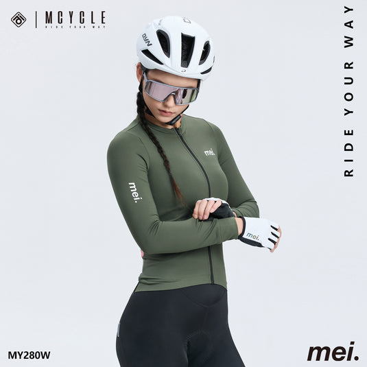 Mcycle Women's Thermal Long Sleeve Jersey 8-18℃ MY253W