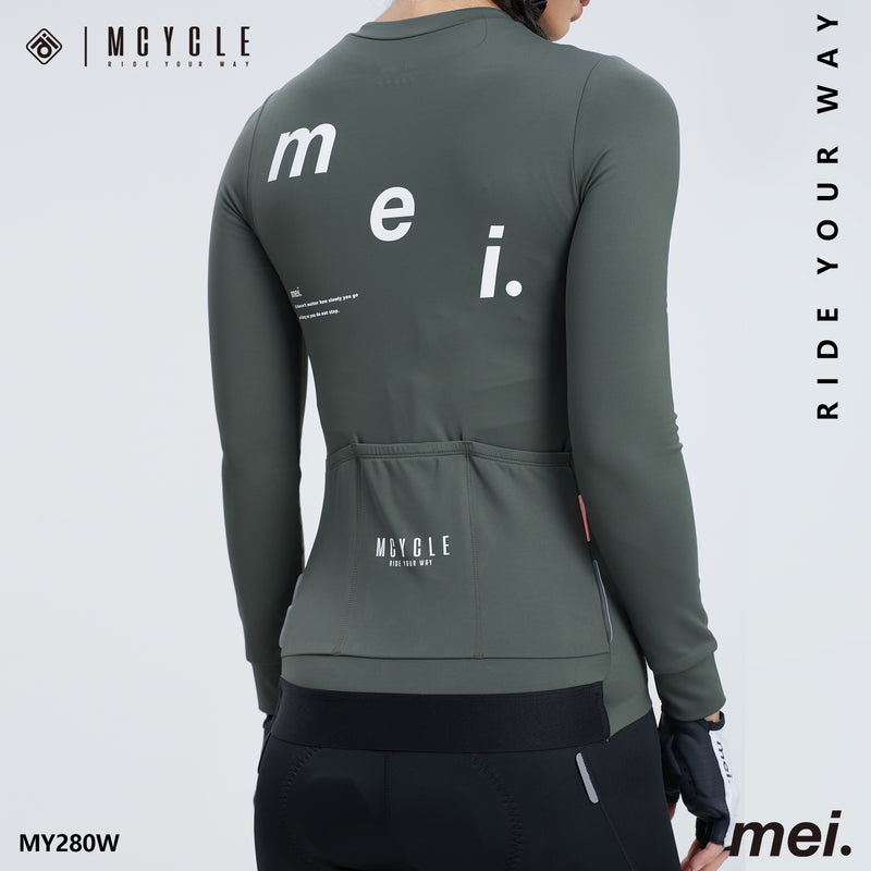 Load image into Gallery viewer, Mcycle Women's Thermal Long Sleeve Jersey 8-18℃ MY253W
