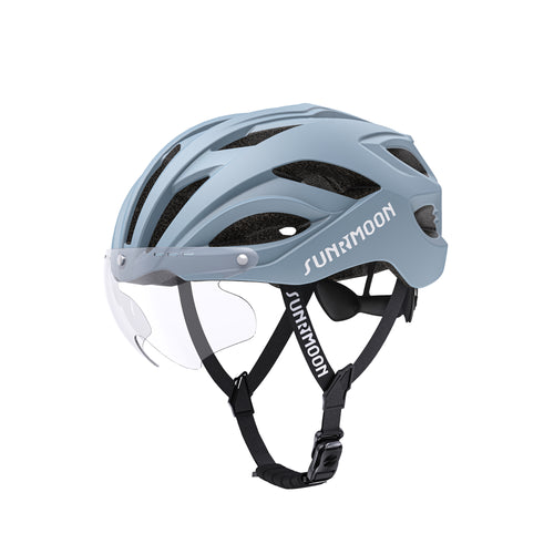 Sunrimoon Cycling Helmet with Photochromic Sunglasses WT079