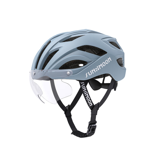 Sunrimoon Cycling Helmet with Photochromic Sunglasses WT079