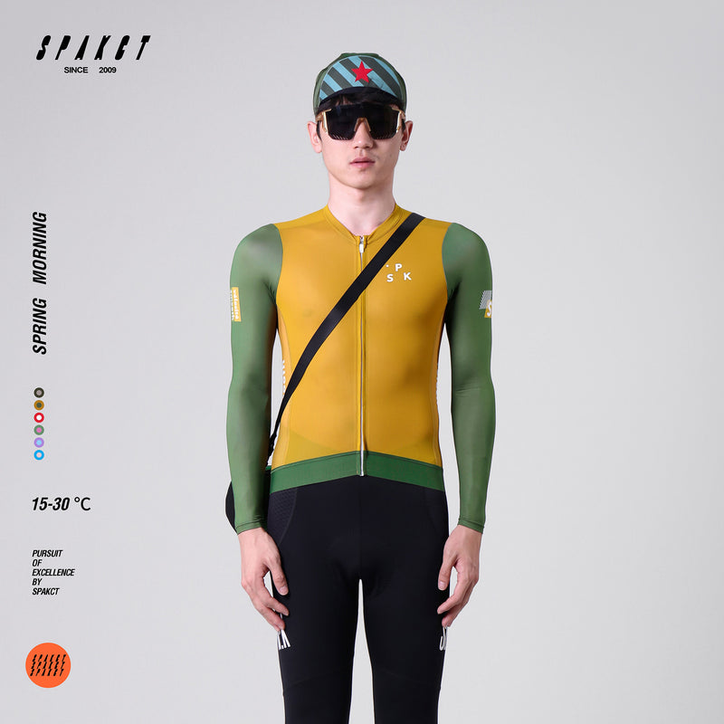 Load image into Gallery viewer, Spakct SPK Spring Dawn Pro Men's Long-sleeve Cycling Jersey YB211105
