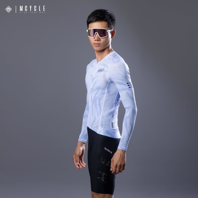 Load image into Gallery viewer, Mcycle Pro Men's Long Sleeve Cycling Jersey MY358
