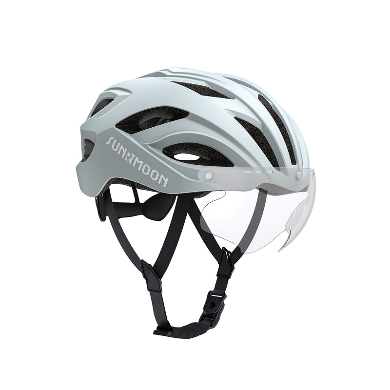 Load image into Gallery viewer, Sunrimoon Cycling Helmet with Photochromic Sunglasses WT079
