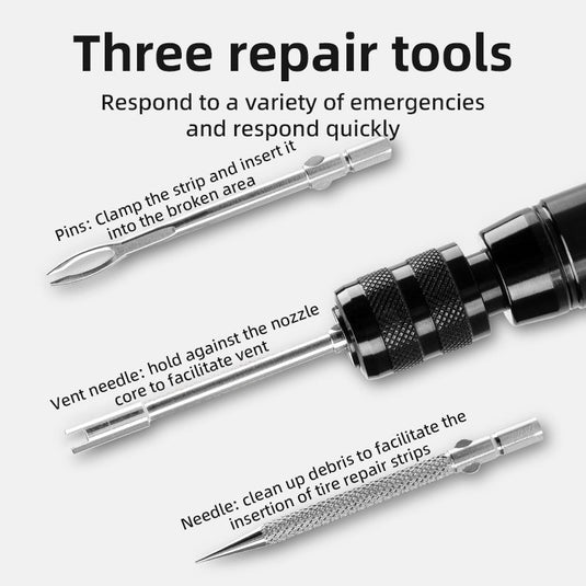 ROCKBROS Vacuum Aluminum Alloy Tire Repair Tool Compact Portable 43210006001