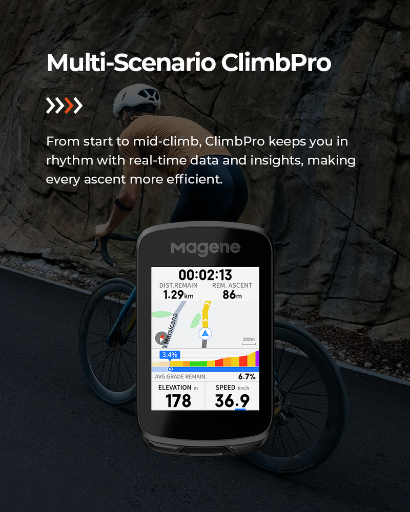 Load image into Gallery viewer, Magene C606 Pro Smart GPS Bike Computer
