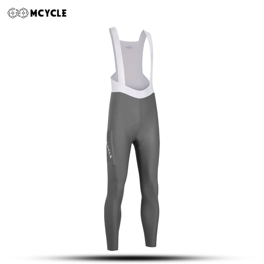 MCYCLE Men's Long Cycling Bib Tights with Side Pockets MK113