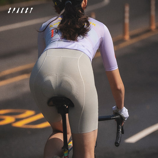 Spakct Egret Women's Cycling Shorts – Premium Long-Distance Comfort YC121026