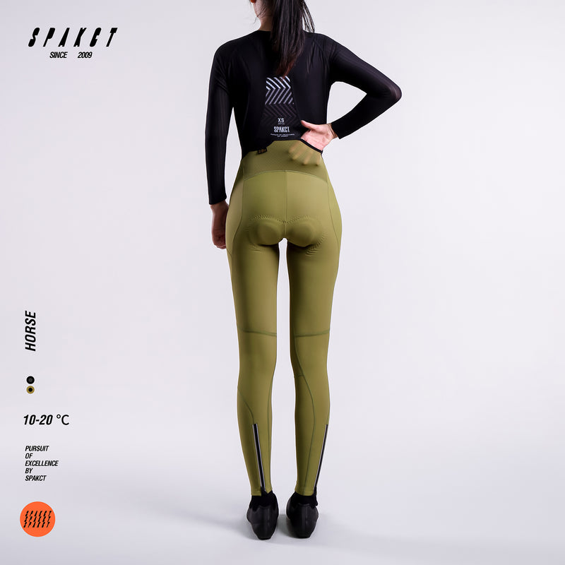 Load image into Gallery viewer, Spakct Junma Women's Fleece-lined Cycling Bib Tights  10-20℃ YC222011
