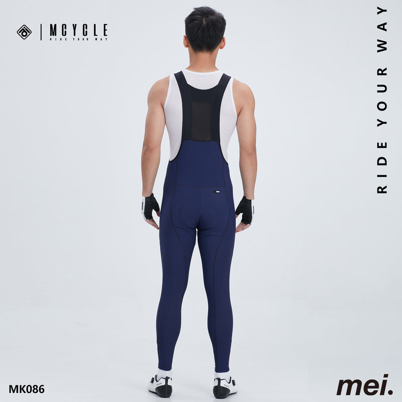 Load image into Gallery viewer, Mcycle Men's Cycling Thermal Bib Tight with Pocket MK086
