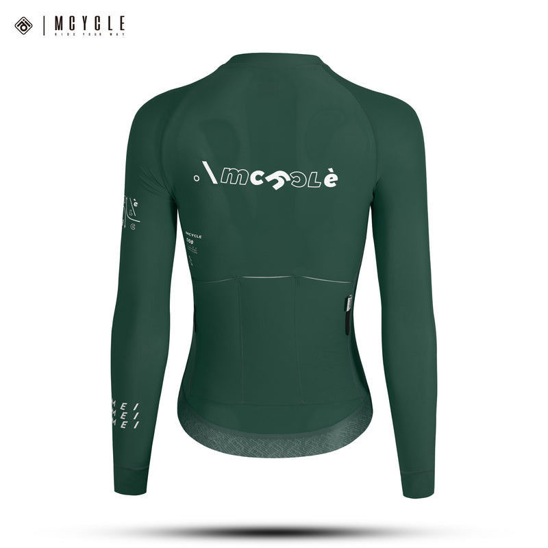 Load image into Gallery viewer, Mcycle Solid Color Women's Long Sleeve Cycling Jersey Anti UV 50+ MY356W
