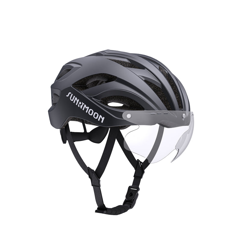 Load image into Gallery viewer, Sunrimoon Cycling Helmet with Photochromic Sunglasses WT079
