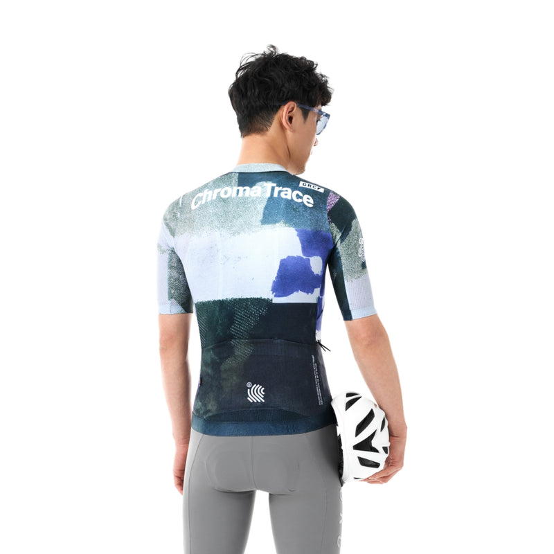 Load image into Gallery viewer, GRC Unisex Chroma Trace Technical Aero Cycling Jersey 1454
