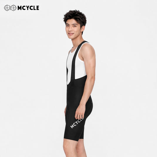 Mcycle Men's High‑Compression Road Cycling Bib Shorts MK109