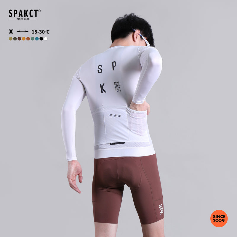 Load image into Gallery viewer, Spakct SPK X Pro Man Long Sleeve Cycling Jersey 20-35℃ YB211084
