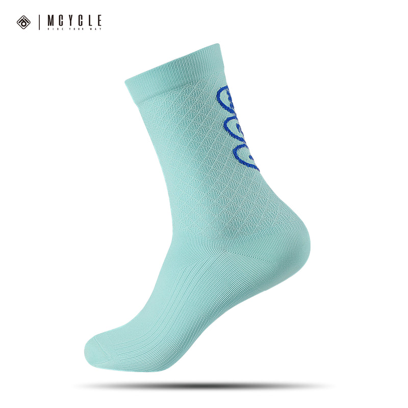 Load image into Gallery viewer, MCYCLE Unisex High-Elastic Athletic Knitted Cycling Socks - MP059 Dopamine Series
