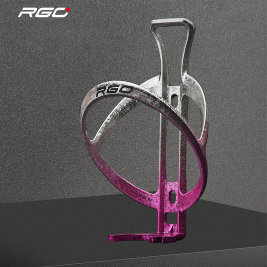 RGO Bike Bottle Cage, Ultralight PVD Vacuum Electroplating Water Bottle Holder, PC‑Fiberglass