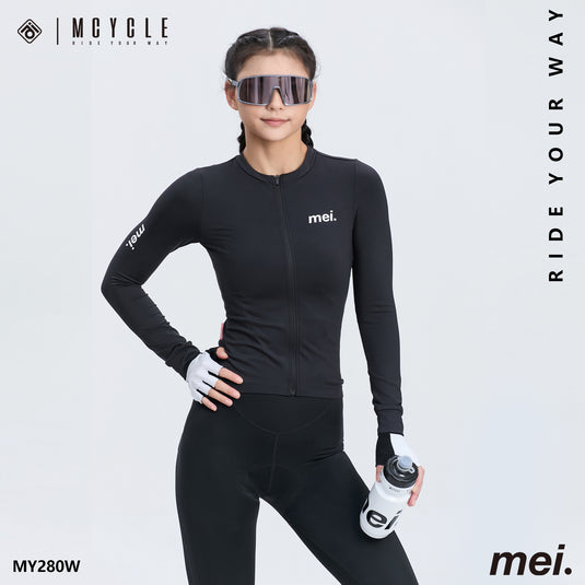 Mcycle Women's Thermal Long Sleeve Jersey 8-18℃ MY253W