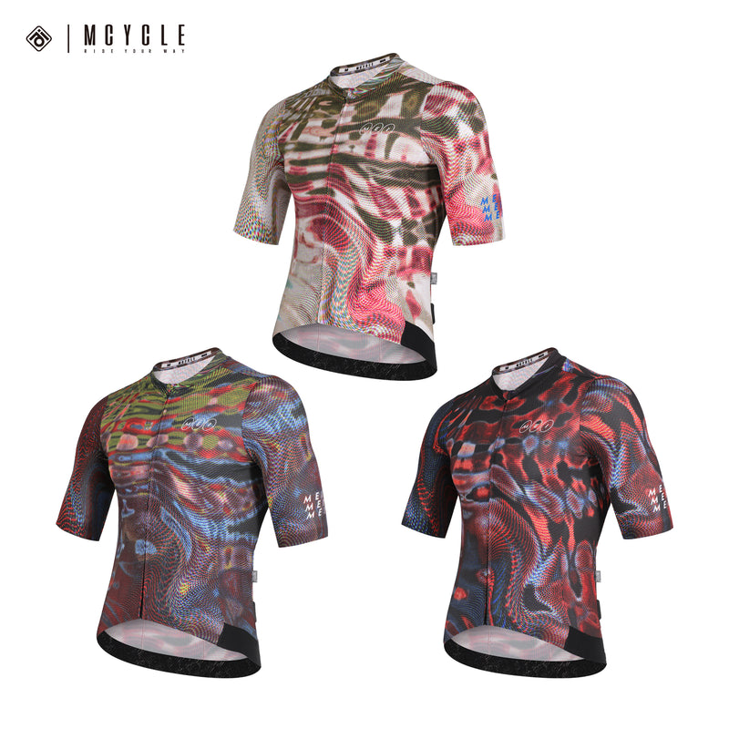 Load image into Gallery viewer, Mcycle Men's Pro-Tech Short Sleeve Cycling Jersey | Model MY370
