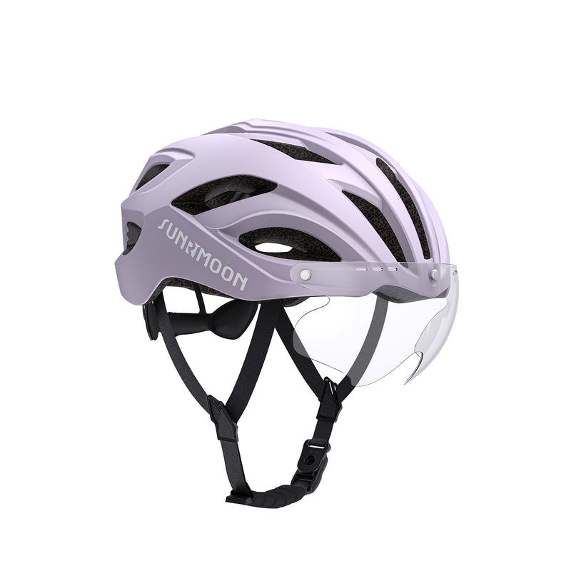 Load image into Gallery viewer, Sunrimoon Cycling Helmet with Photochromic Sunglasses WT079
