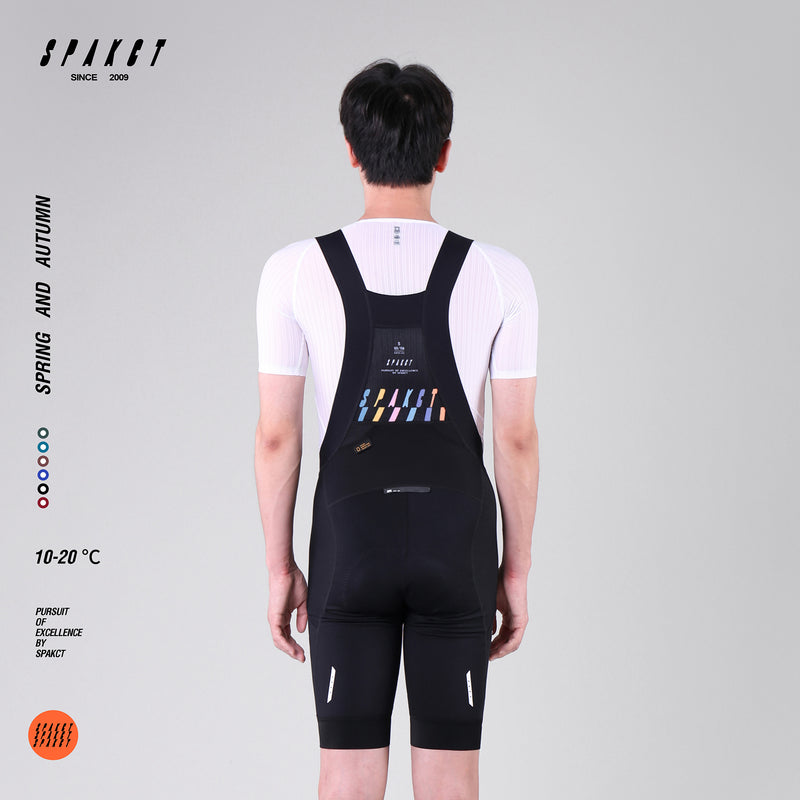 Load image into Gallery viewer, Spakct Spring/Autumn Men's Fleece-lined Cycling Bib Shorts  10-20℃ YC212010
