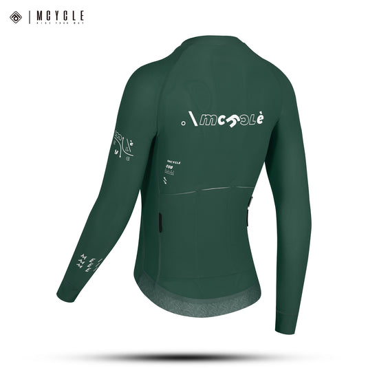 Mcycle Solid Color Women's Long Sleeve Cycling Jersey Anti UV 50+ MY356W