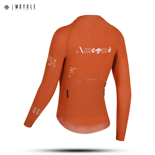 Mcycle Solid Color Women's Long Sleeve Cycling Jersey Anti UV 50+ MY356W