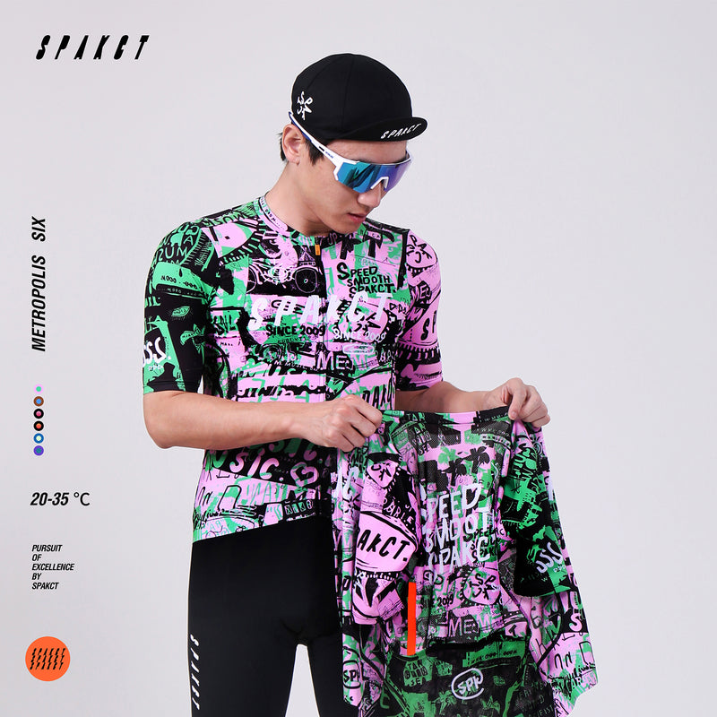 Load image into Gallery viewer, Spakct Metropolitan Pro Men's Cycling Jersey YB111132
