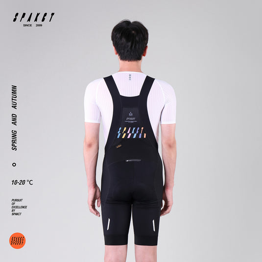 Spakct Spring/Autumn Men's Fleece-lined Cycling Bib Shorts  10-20℃ YC212010