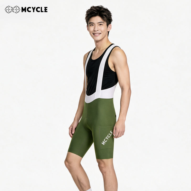 Load image into Gallery viewer, Mcycle Men's High‑Compression Road Cycling Bib Shorts MK109
