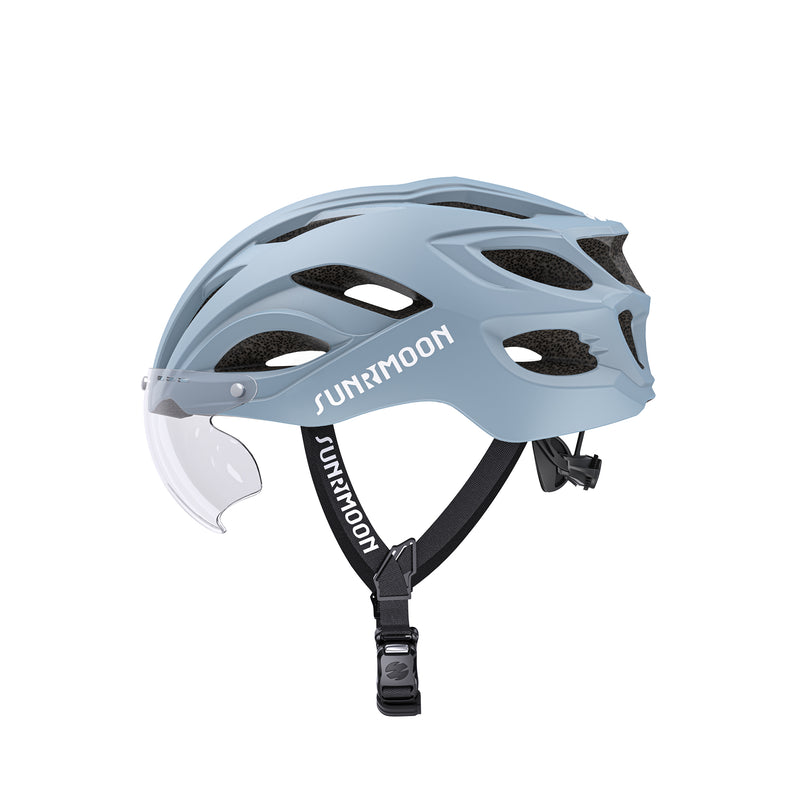 Load image into Gallery viewer, Sunrimoon Cycling Helmet with Photochromic Sunglasses WT079
