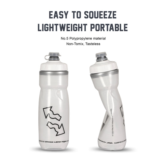 Upten Insulated Cycling Water Bottle Thermal Sport Bottle BPA-Free