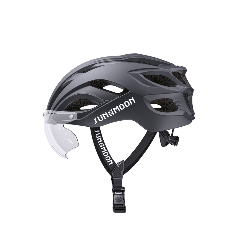 Load image into Gallery viewer, Sunrimoon Cycling Helmet with Photochromic Sunglasses WT079
