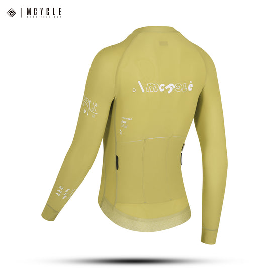 Mcycle Solid Color Women's Long Sleeve Cycling Jersey Anti UV 50+ MY356W