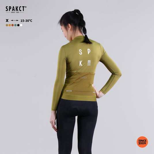 Spackt X Series Women's Long-Sleeved Cycling Jersey YB221066