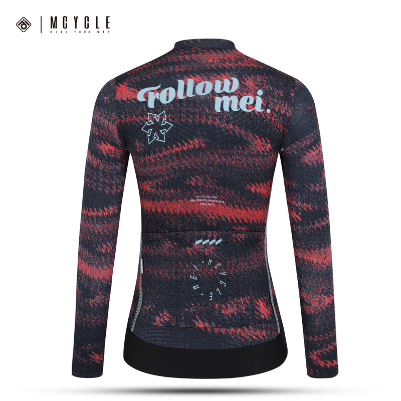 Load image into Gallery viewer, Mcycle Women's Pro Long Sleeve Cycling Jersey MY337W
